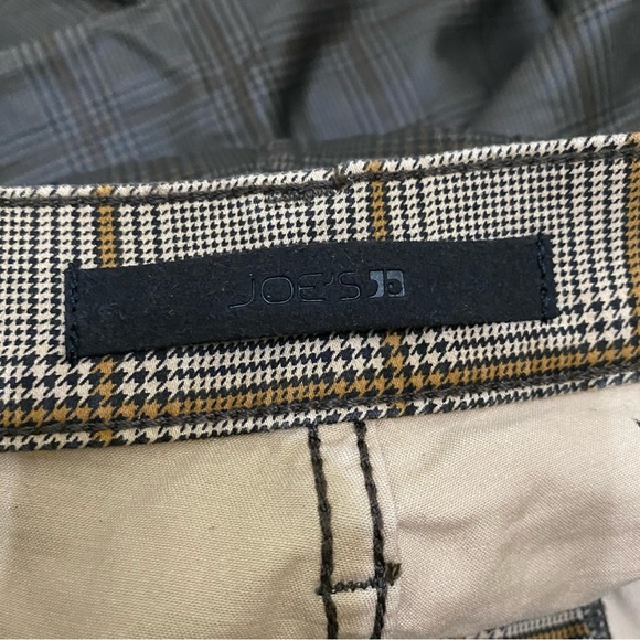 JOE’S Jeans The Charlie Coated High Rise Skinny Jeans Butterscotch Check Size 28 - Picture 13 of 15